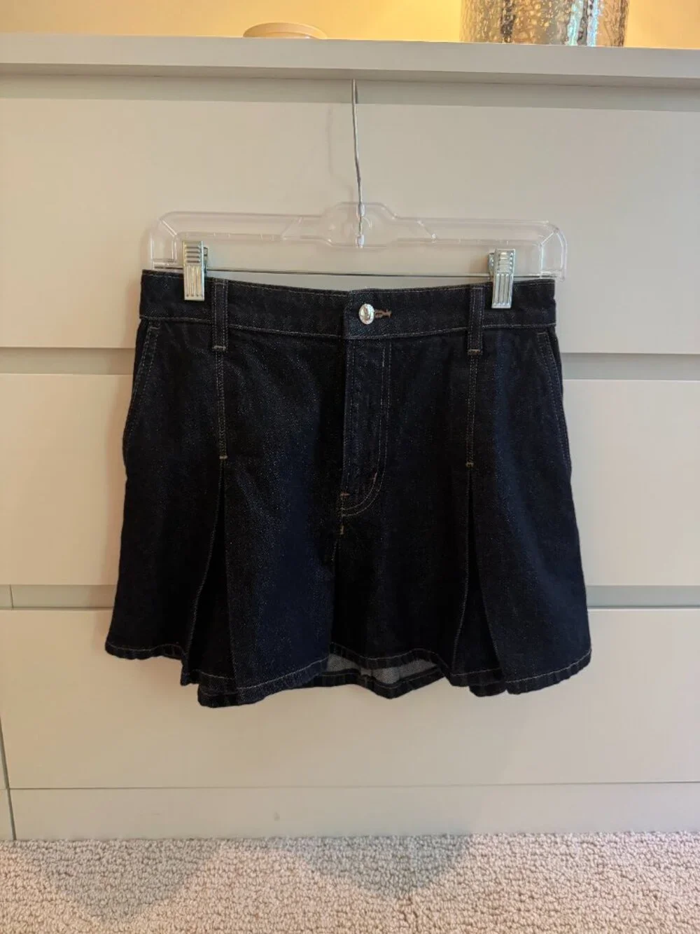 H&M Pleated Denim Skirt - Picture 4 of 6